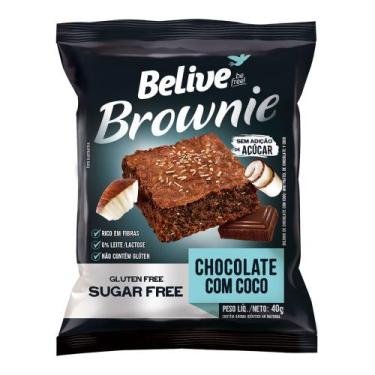 Imagem de Brownie Belive Chocolate Com Coco 40g