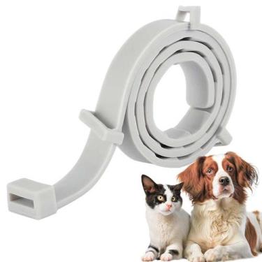 Imagem de Coleira Anti Pulga Cachorro Gato Cao Pet Carrapato Felino Kit 3 Unid C