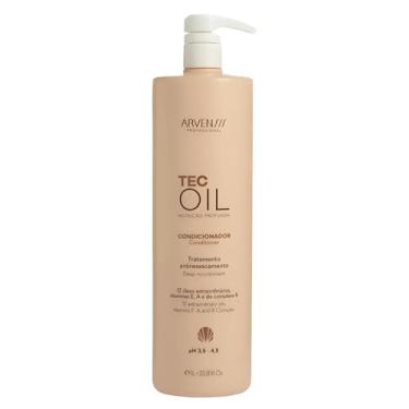 Imagem de Arvensis – Condicionador Tec Oil 1L | Nutrição, Brilho, Hidratação, Fórmula Vegana, Uso Diário