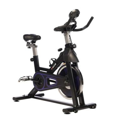Imagem de Bicicleta Ergométrica Spinning Kikos F2I Com Roda de Inércia 8kg, Cardio Residencial, Display Lcd e Ajustes