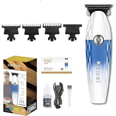 Imagem de Kemei 1689A Aparador Barba Cabelo Profissional Presente Ideal Dia dos 