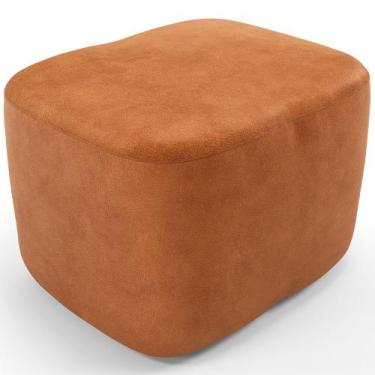 Imagem de Puff Decorativo Orgânico Para Sala Quarto Saori W01 material sintético