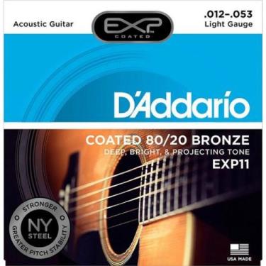 Imagem de Encordoamento Violão Aço .012 D'addarío - D'ADDARIO