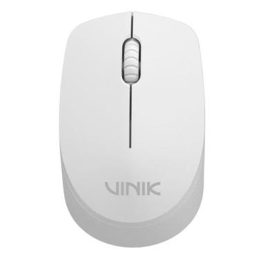 Imagem de Mouse Sem Fio Vinik Feather Vf110 1200dpi - Branco