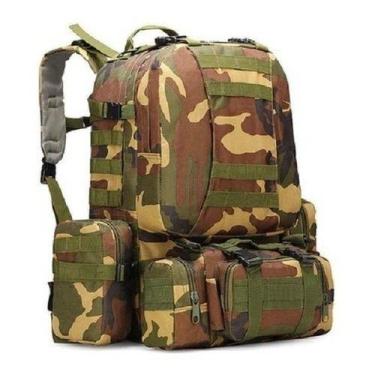 Imagem de Mochila Tática Militar Modular Reforçada Grande 60 Litros - GN, Camufl