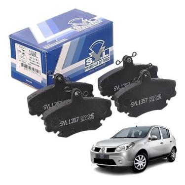 Imagem de Pastilha De Freio Dianteira Sandero 2008 09 10 11 2012 2013 - Congratu