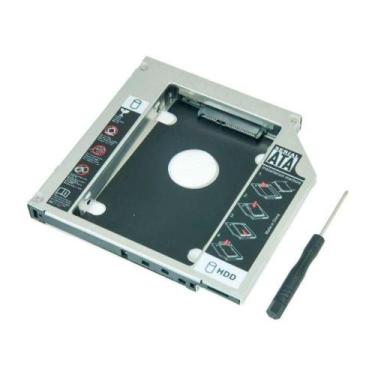 Imagem de Adaptador Caddy SATA para HD SSD de 2.5 - 9,5mm - Oficina Dos Bits