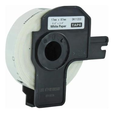 Imagem de Etiquetas Brother Dk11203 - 300 Unidades - Etiquetas Branco - MASTER P