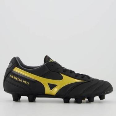 Imagem de Chuteira Mizuno Morelia II Pro Campo Preta-Masculino