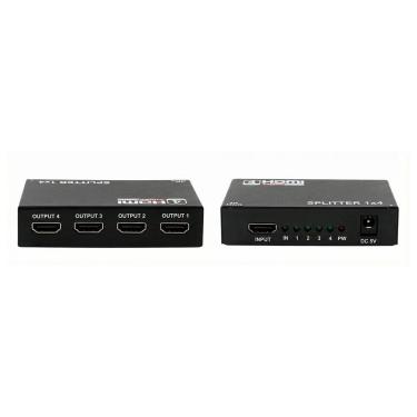 Imagem de Multiplicador de Vídeo - Vídeo Splitter - 4 saídas HDMI - HUB0028