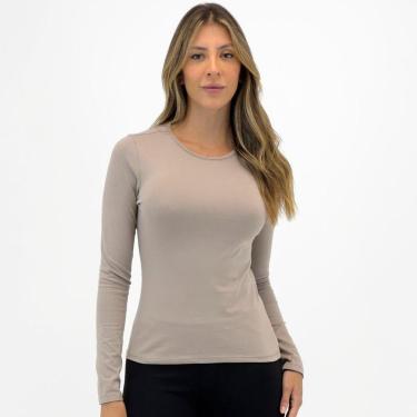 Imagem de Blusa Malwee Básica Manga Longa Gola Redonda Feminina-Feminino