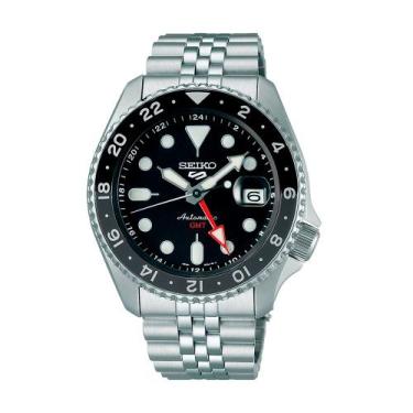 Imagem de Relógio New SEIKO Masculino 5 Automático Sports GMT SSK001B1 P1SX