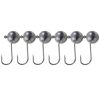 Imagem de Jig Head Esférico 70g (Anzol 5/0) - Chumbadas Oficial - 6 Unidades