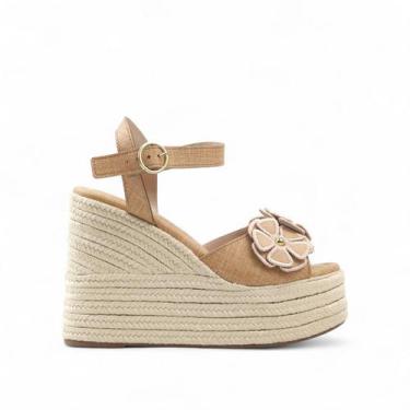 Imagem de Sandália Anabela Flower Espadrille - Gabrie, Ámbar, 35