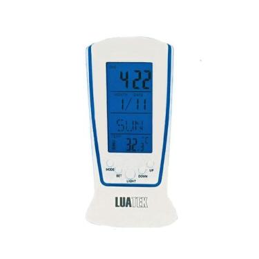 Imagem de Relógio Despertador de Mesa Com Temperatura Led Luatek