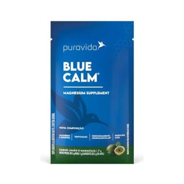 Imagem de Blue Calm Limão com Maracujá  Sachê Unitário 7g - Puravida
