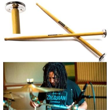 Imagem de Baqueta com Platinelas Torelli TQT41 Signature Tito Oliveira que simul