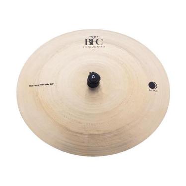 Imagem de Ride BFC Brazilian Finest Cymbals Dry Dark Flat Thin Ride 20 em Bronze