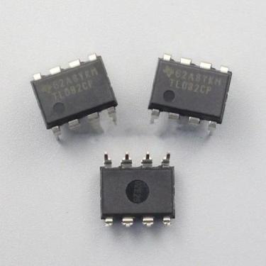 Imagem de 3 Circuito Integrado TL082CP DIP-8 Amplificador Original - Texas TI