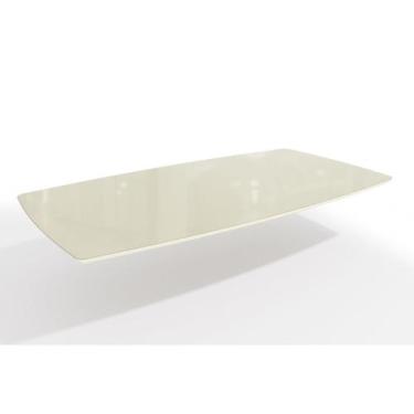 Imagem de Tampo de Vidro/MDF para Mesa de Jantar até 6 Lugares 170x90cm Branco/O