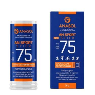Imagem de Anasol An Sport Protetor Solar Facial Stick FPS 75 16ml