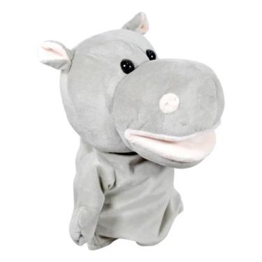 Imagem de Fantoche De Mão Bichinhos Da Selva Pelúcia 25cm - Caa - - CAATOYS