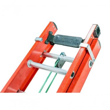 Imagem de Escada EF2.4 3.70M Fibra de Vidro com Trava Automática e Pés Antiderrapantes Dobrável 120KG
