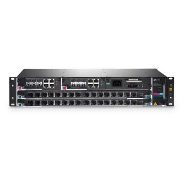 Imagem de OLT Chassi DS-P8000-X2(BR) com 32 Portas GPON e XGS-PON Redundância Dupla Controle e Alimentação Preto TP-Link