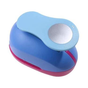 Imagem de Furador De Papel Circular De Cores Aleatórias 8-50mm Para Scrapbooking