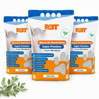 Imagem de Granulado Areia Higienica 4Kg Bentonita Natural Gato Oferta - - PETT