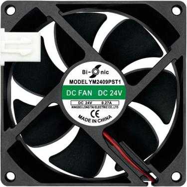Imagem de Cooler YM2409PST1 24V 6.48W 0.27A 2 Fios 2P 90X90X25 A1 - Bi-Sonic