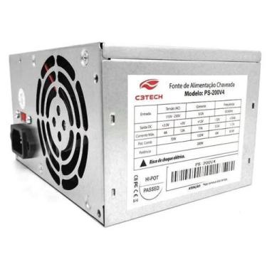 Imagem de Fonte atx 200w ps-200v4 c3plus - C3TECH