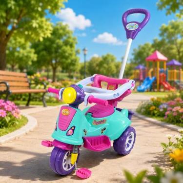 Imagem de Triciclo Infaltil Com Pedal Pink Avespa - Maral
