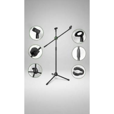 Imagem de Pedestal Microfone Girafa Ajustável Cachimbo 2 Unid - Congratulations 