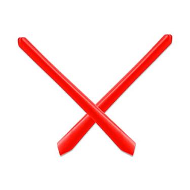 Imagem de Mryok Meias de substituição para óculos Oakley Crosslink Zero OX8076 Glass – Opções, Vermelho, One Size