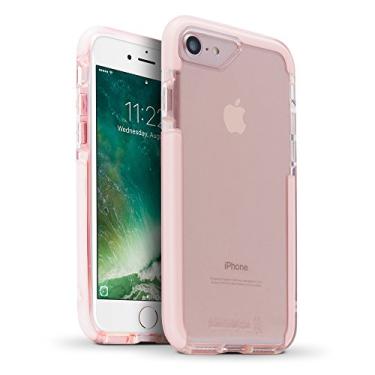 Imagem de BodyGuardz - Capa Ace Pro para Apple iPhone SE 2ª geração, 7 e 8 (não Plus), proteção extrema contra impactos e arranhões (rosa/branco)