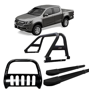 Imagem de Kit Quebra Mato/Sant Ant/Estr Quadr-S10 94/2011 C/D Preto