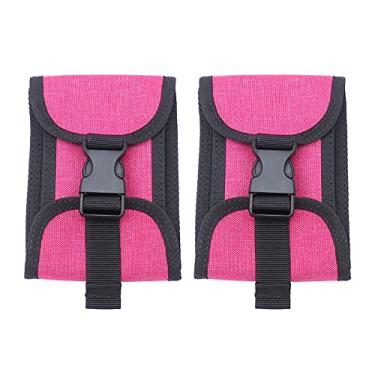 Imagem de Yajun Bolsos para peso de mergulho, bolsa vazia para cinto de mergulho, bolsa para cinto de mergulho, mãos livres para mergulho pescaria 1 par, rosa