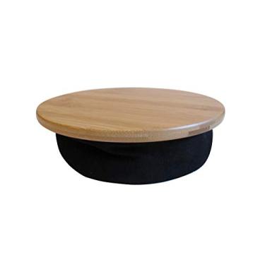 Imagem de MOJO Beanbag Mousepad ergonômico – Tapete de mouse confortável para sofá, cama, colo, sofá e qualquer outro lugar (madeira de bambu)