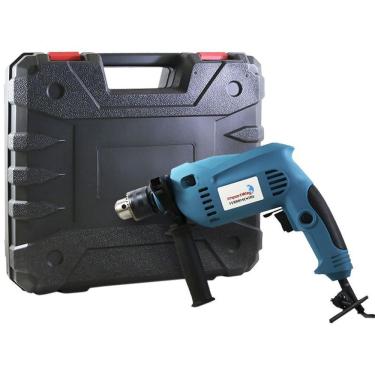 Imagem de Furadeira de Impacto 1/2`` Profissional 750W com Maleta + 27 Acessórios 13mm Importway IWFI