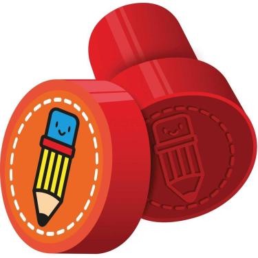 Imagem de Carimbo Pedagógico Cis Stamp (24 unidades) - Sertic