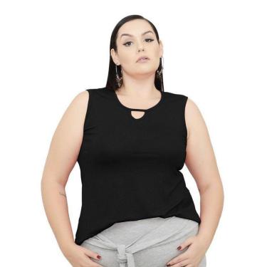 Imagem de Blusa Regata Com Decote Gota