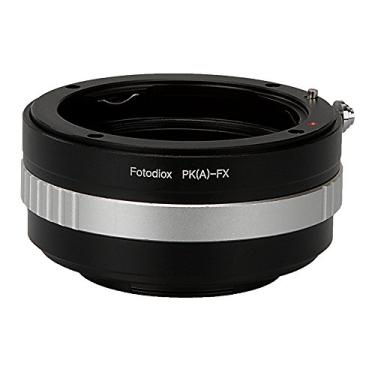 Imagem de Adaptador de montagem de lente Fotodiox compatível com lente Pentax K Mount (PKAF) D/SLR em câmeras Fuji X-Mount