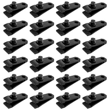 Imagem de Clipes de lona, grampos de aperto de aperto para polegar, parafuso de barraca, fixadores de lonas, conjunto de grampos para toldos para acampamento, lonas toldos, toldos de caravana, coberturas de carro, capas de piscina, barcos, etc. (24)