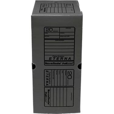 Imagem de Arquivo Morto Novaonda, Polibrás, Gigante, Cinza, 38x17x29, Pacote com 10