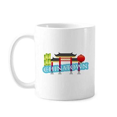 Imagem de Caneca de cerâmica Bamboo Memorial Gateway China Town