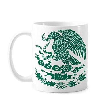 Imagem de Caneca Country Emblem Nacional do México Cerâmica Copo de Café Porcelana Utensílios de Mesa