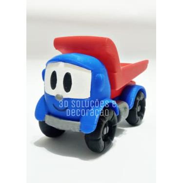 Imagem de Kit Leo O Caminhao Lifty e Max - 3 Brinquedos Impressao 3d