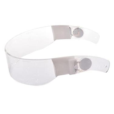 Imagem de Óculos LED Piscantes, Festa Rave Club, óculos Iluminados