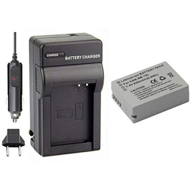 Imagem de Kit Bateria NB-10L + carregador para Canon G1X SX40 HS SX50 HS SX60 HS G15 G16